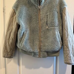 Avec Les Filles Sage Bomber Jacket